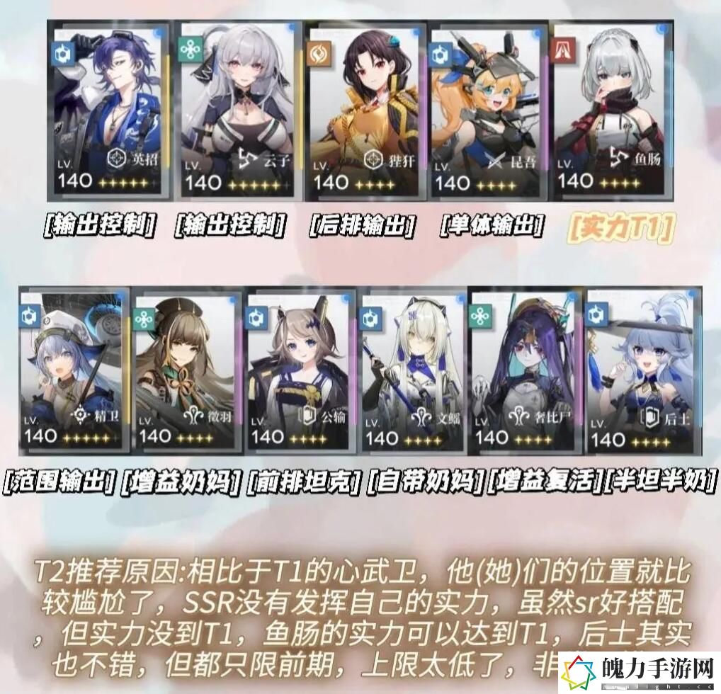 《行界》角色强度排行一览