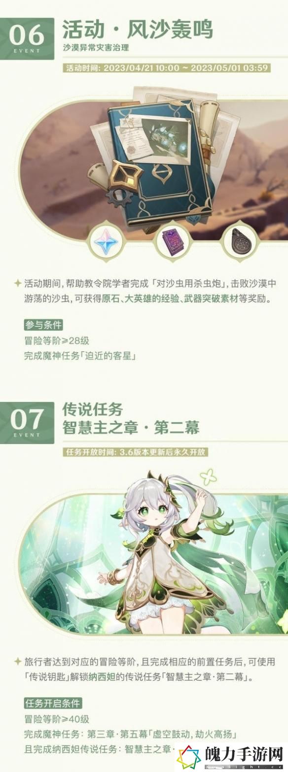 原神3.6版本一期活动内容分享