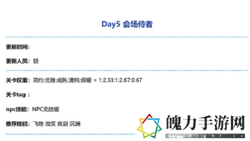 奇迹暖暖会场侍者搭配攻略 会场侍者高分搭配推荐