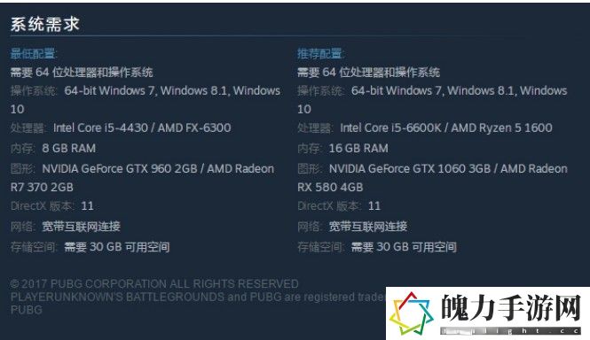 吃鸡最低配置要求是什么