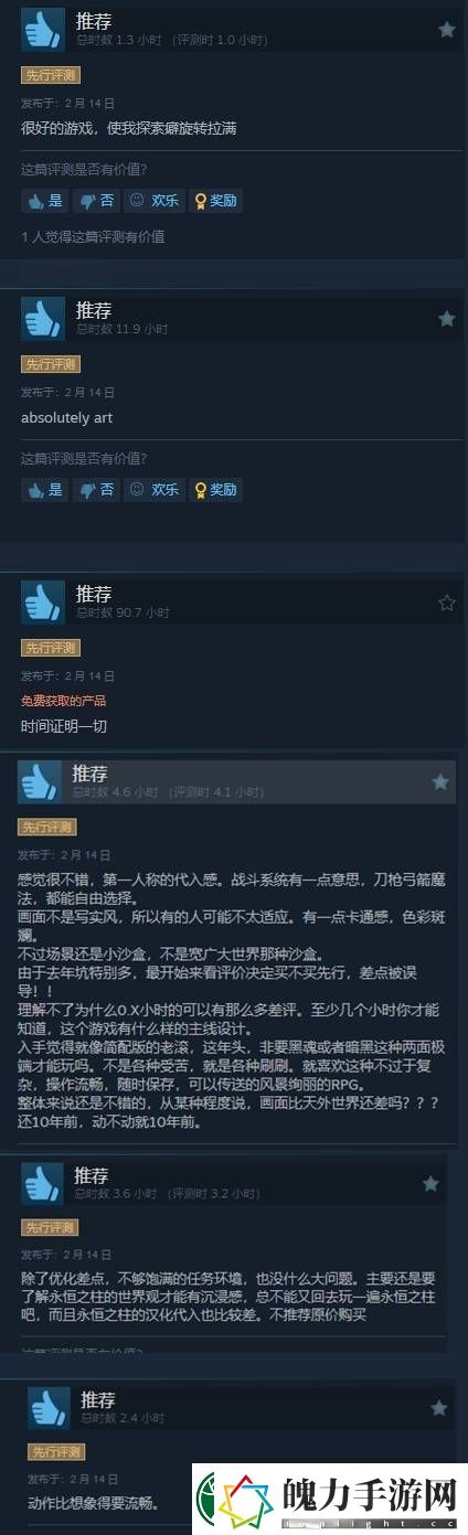 Steam特别好评！黑曜石宣誓美区畅销登顶