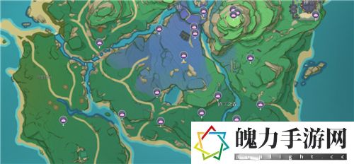 原神绯樱绣球位置在哪