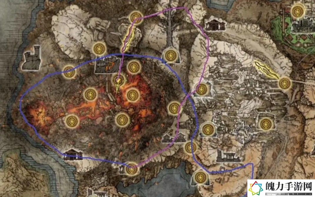 艾尔登法环魔法怎么放