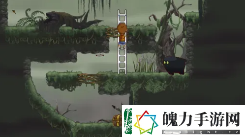 解谜元素！男孩与泡泡怪第一章第八关