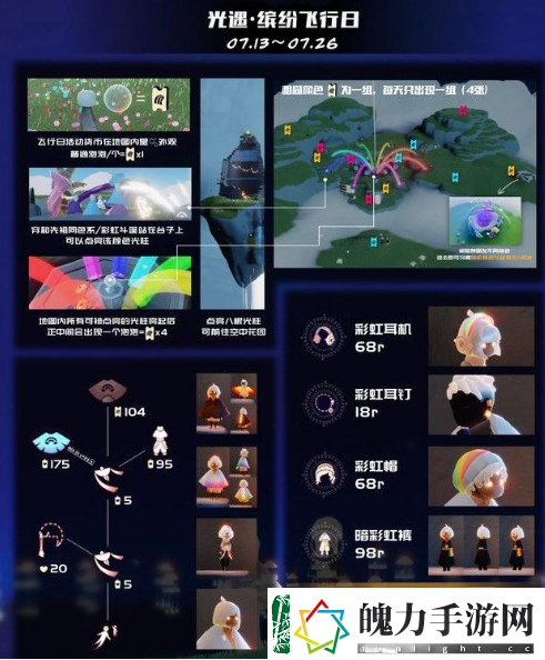 光遇缤纷飞行日怎么兑换