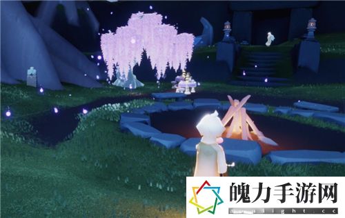 光遇紫藤树挂机能拿多少蜡烛