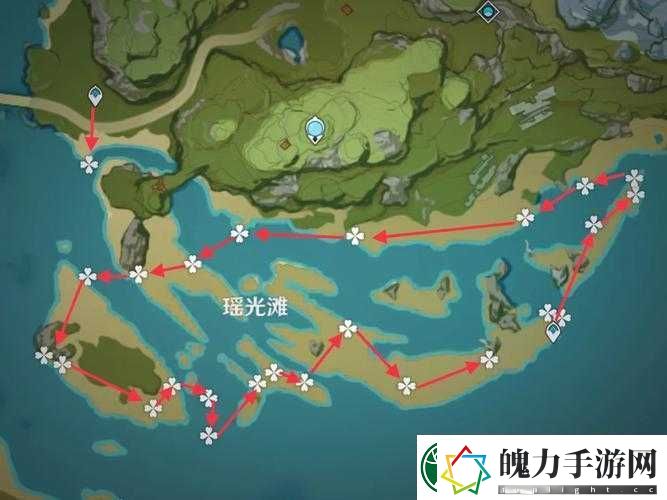 原神瑶光星影陨星碎屑究竟藏在哪