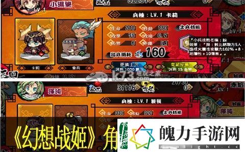 幻想战姬角色装备能力解析