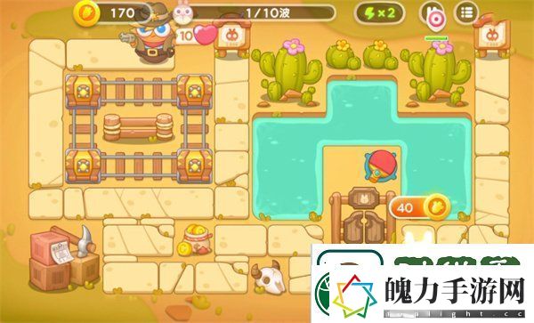 保卫萝卜4波仔很忙第二十关满星攻略