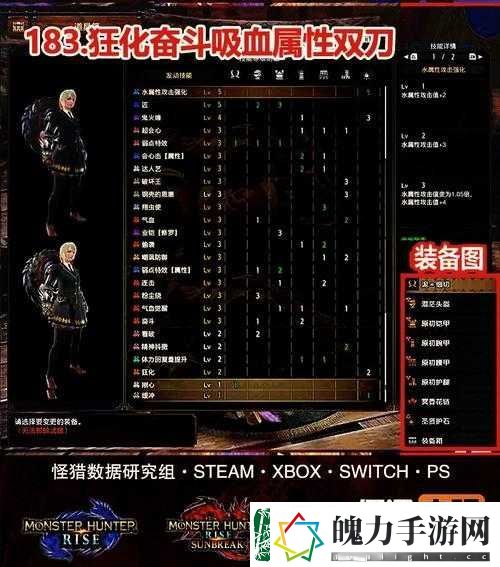 怪物猎人崛起双刀毕业配装选什么