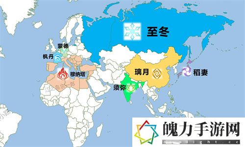原神七国都有哪些