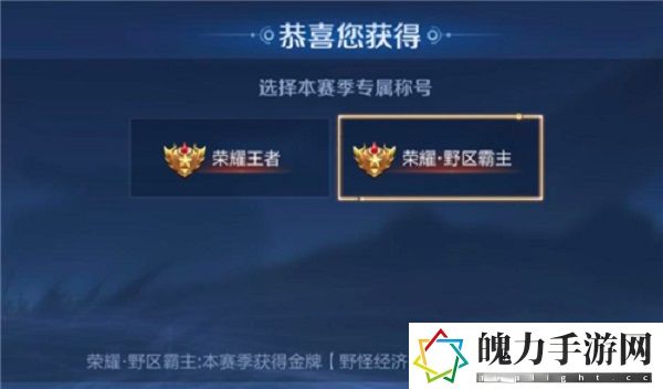 王者荣耀野区霸主称号怎么获得