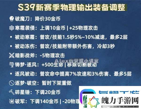 新赛季暴击装备大改