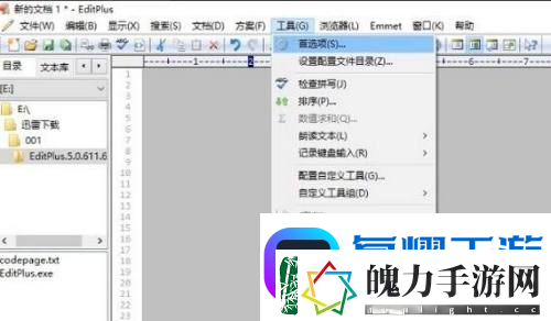 editplus怎么改变窗口布局