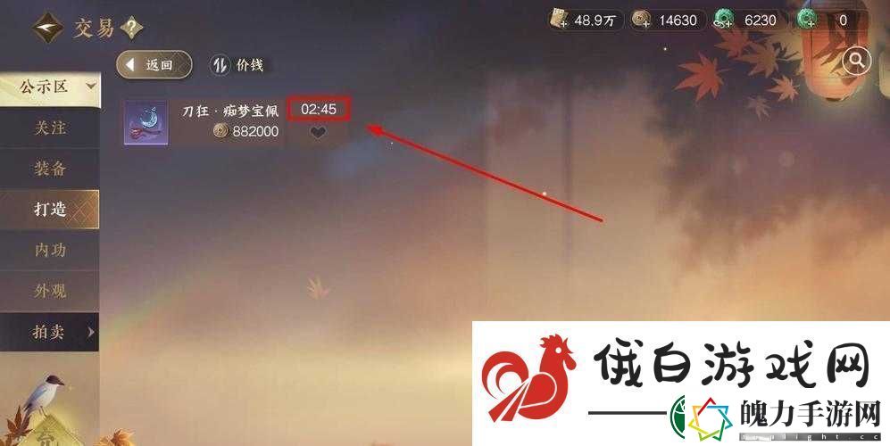 逆水寒手游公示区购物全攻略