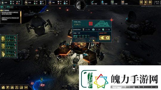 太空生存策略游戏暗月现已在Steam开启测试