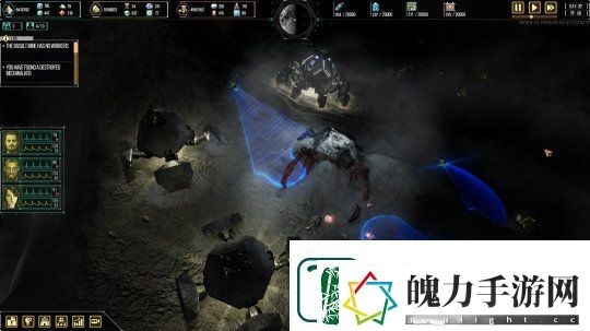 太空生存策略游戏暗月现已在Steam开启测试
