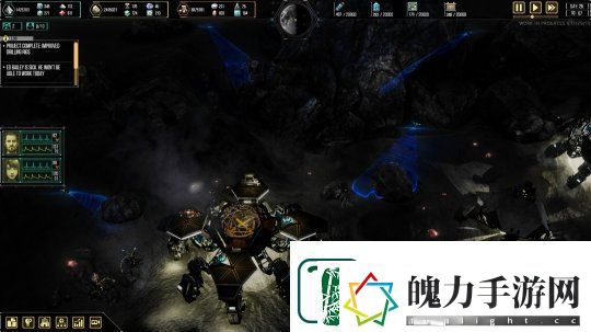 太空生存策略游戏暗月现已在Steam开启测试