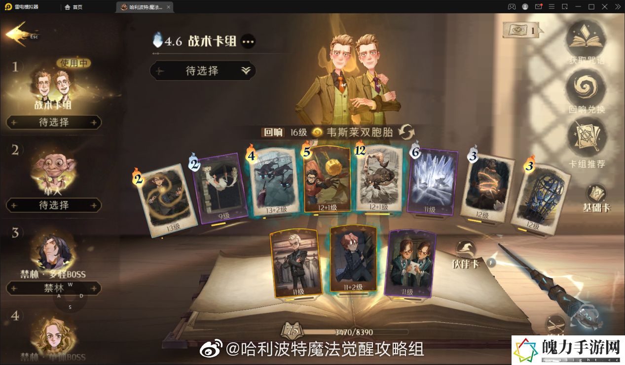 哈利波特魔法觉醒雪球大乱斗卡组怎么搭配.jpg